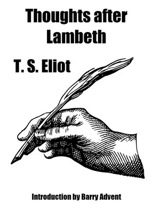 cover image of Thoughts after Lambeth